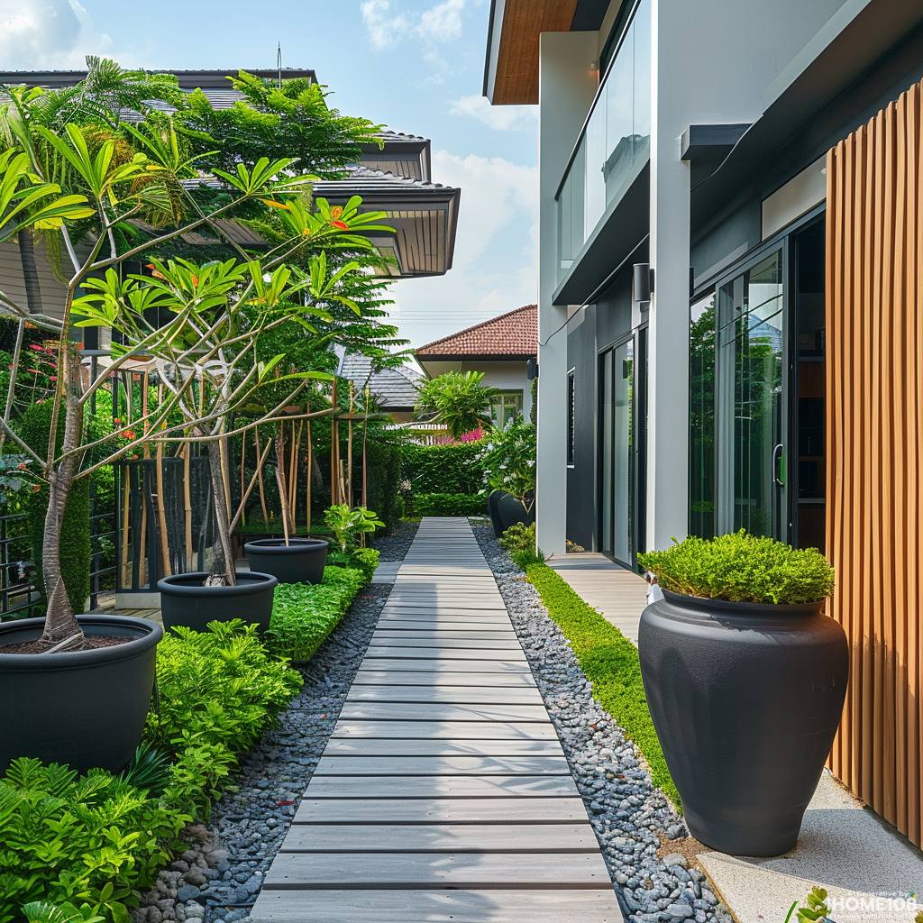Thiết kế sân vườn hiện đại